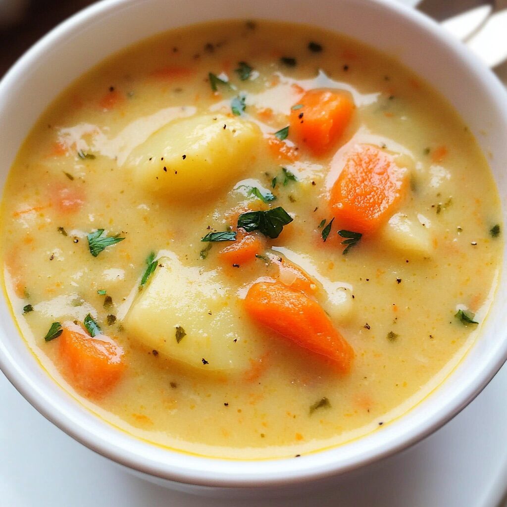 Creamy Carrot and Potato Soup