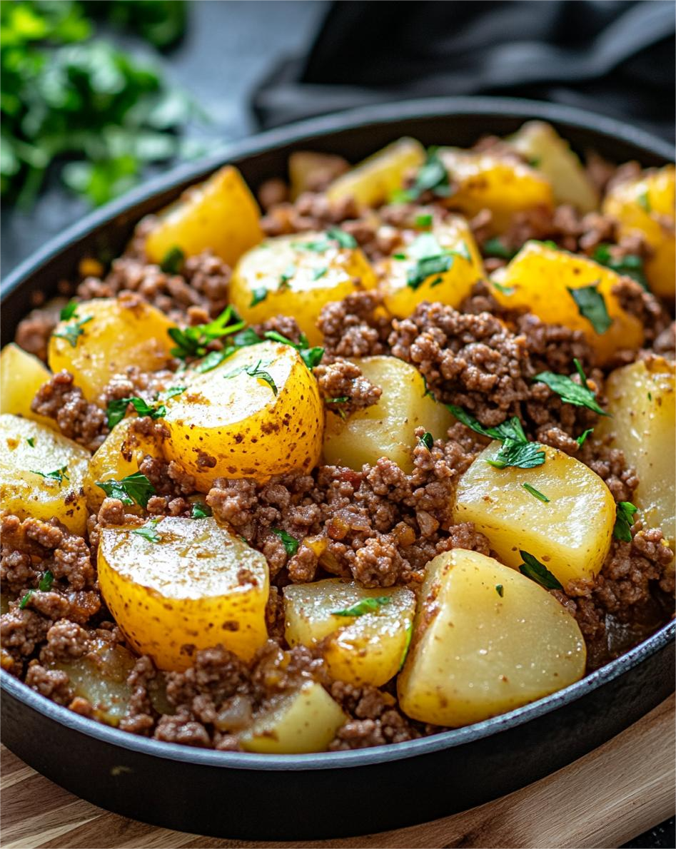 Ground Beef and Potatoes