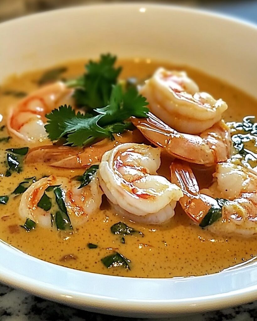 Creamy Thai Coconut Shrimp Curry