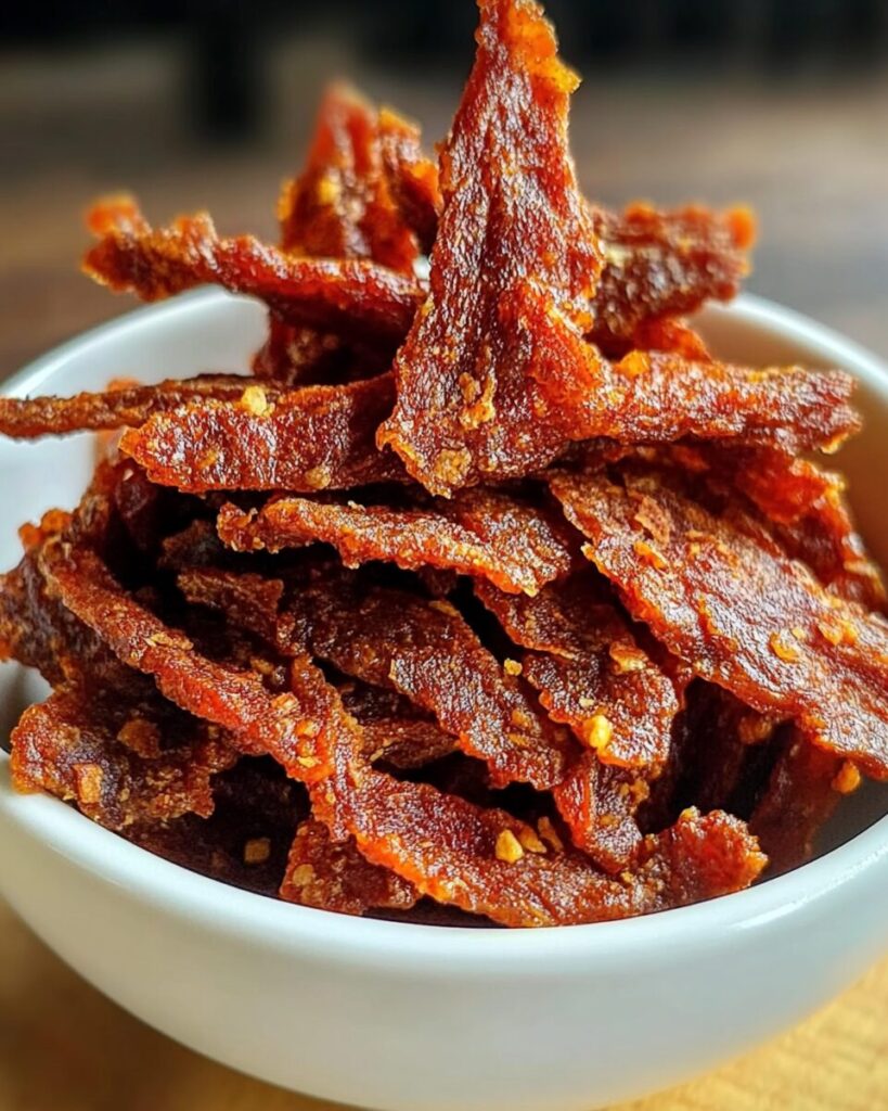 Spicy Honey BBQ Beef Jerky