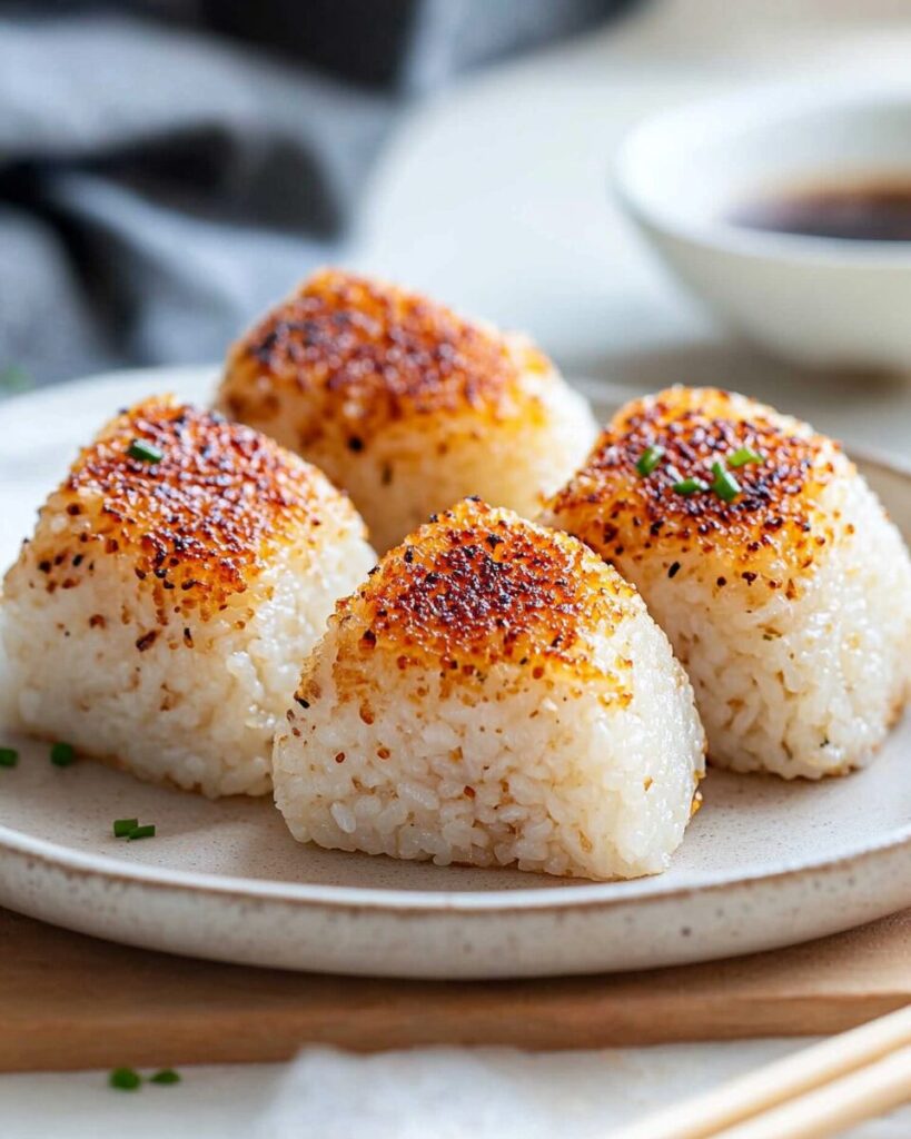 Yaki Onigiri (Grilled Rice Balls)