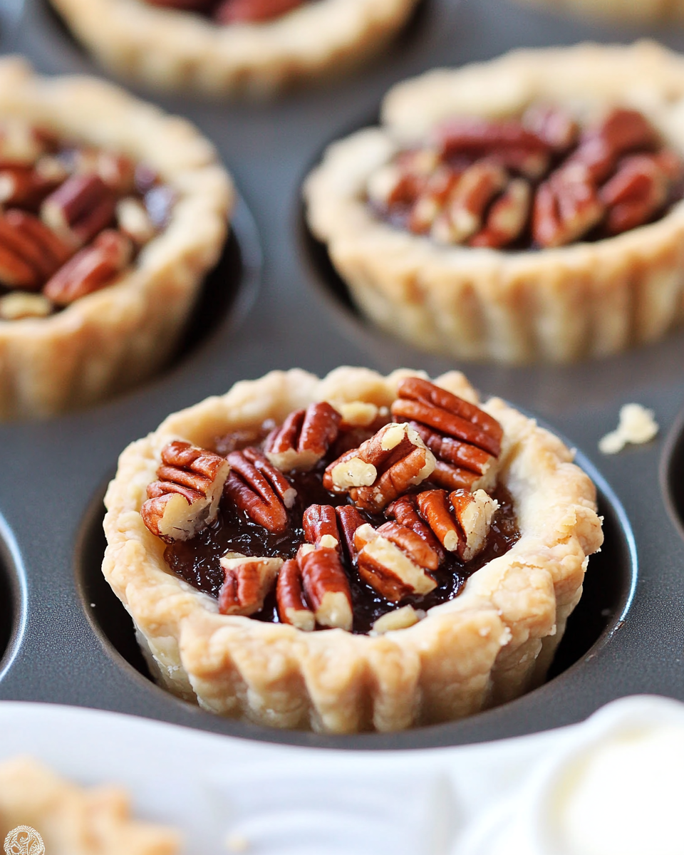 Mini Pecan Pies That Are Too Cute (And Too Tasty!)