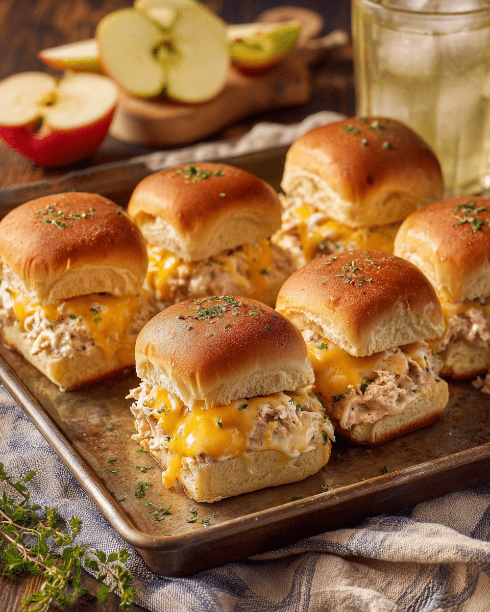 Tuna Melt Sliders – A Warm, Cheesy Back to School Sandwich Option
