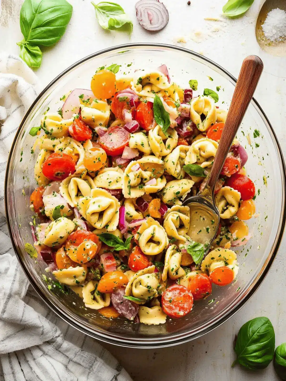 Vegan Tortellini Salad