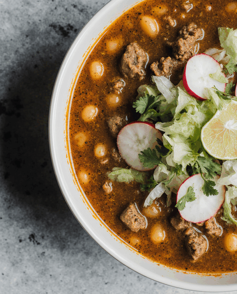Pozole Rojo or Verde – Festive Hominy Bowl Mexican Independence Day Food