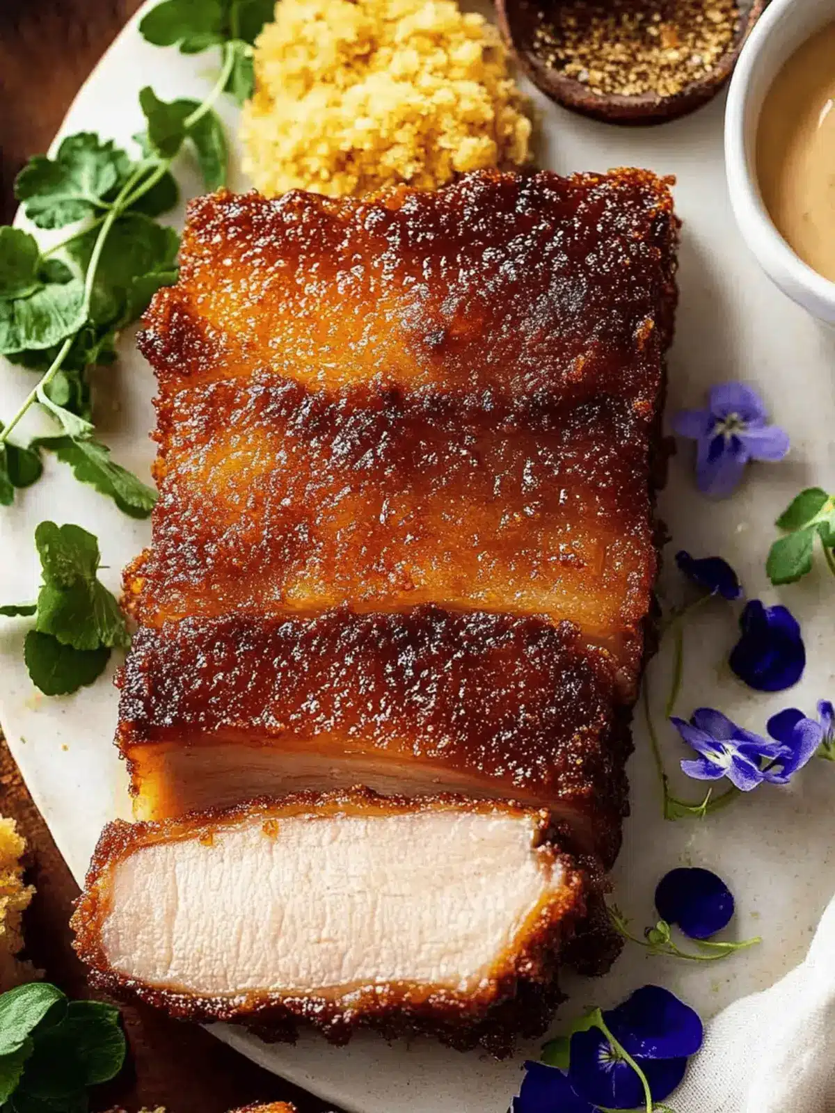 Slow-Roasted Crispy Pork Belly