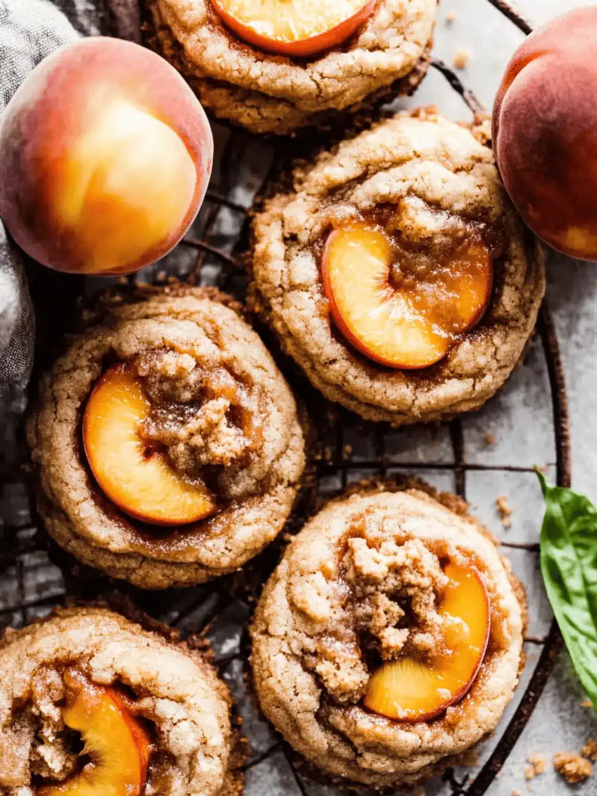 Peach Cobbler Cookies: Sweet Summertime Bliss in Every Bite 5 peach cobbler cookies