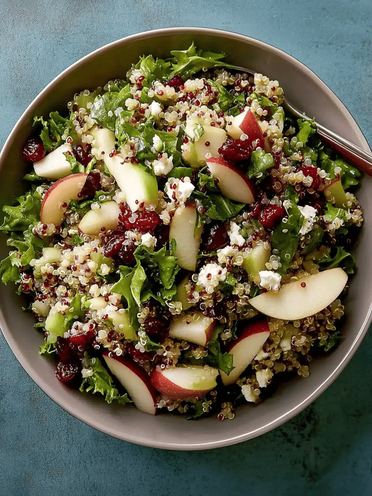 Cranberry Apple Quinoa Salad for a Boost of Fall Flavor 4 Cranberry Apple Quinoa Salad