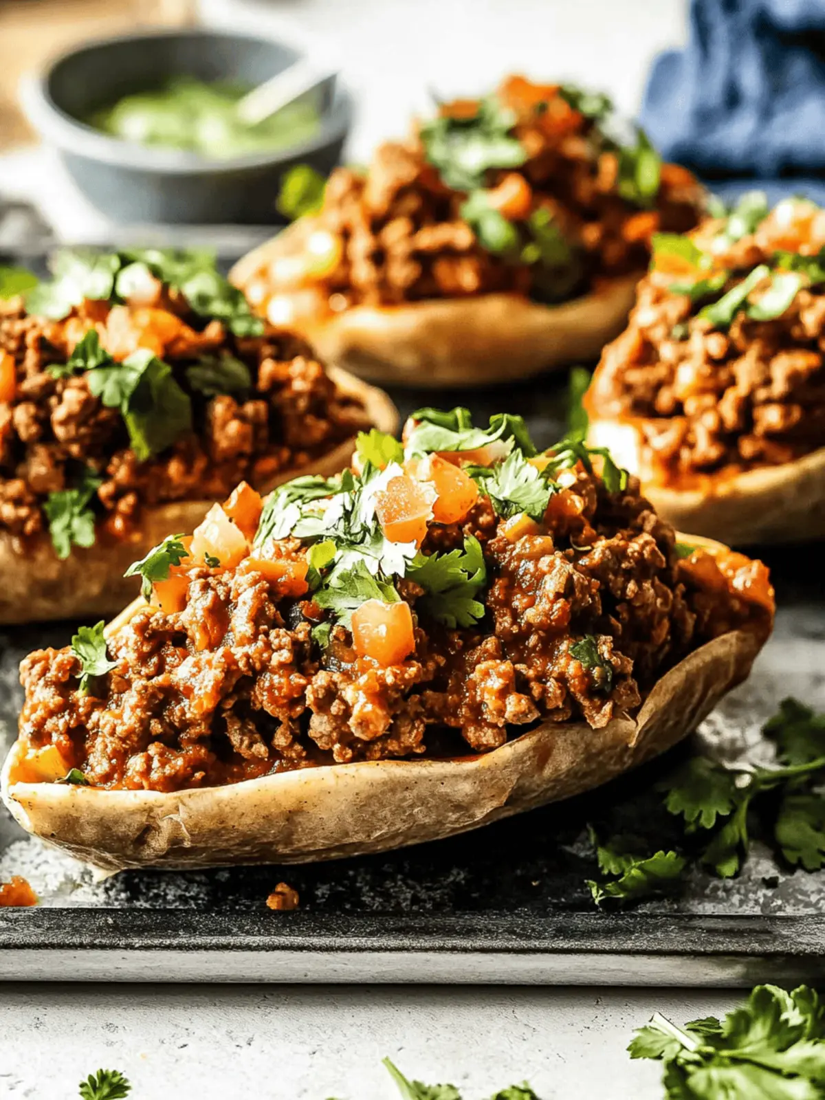 Savory Sloppy Janes in Sweet Potatoes for a Wholesome Twist 2 Sloppy Janes