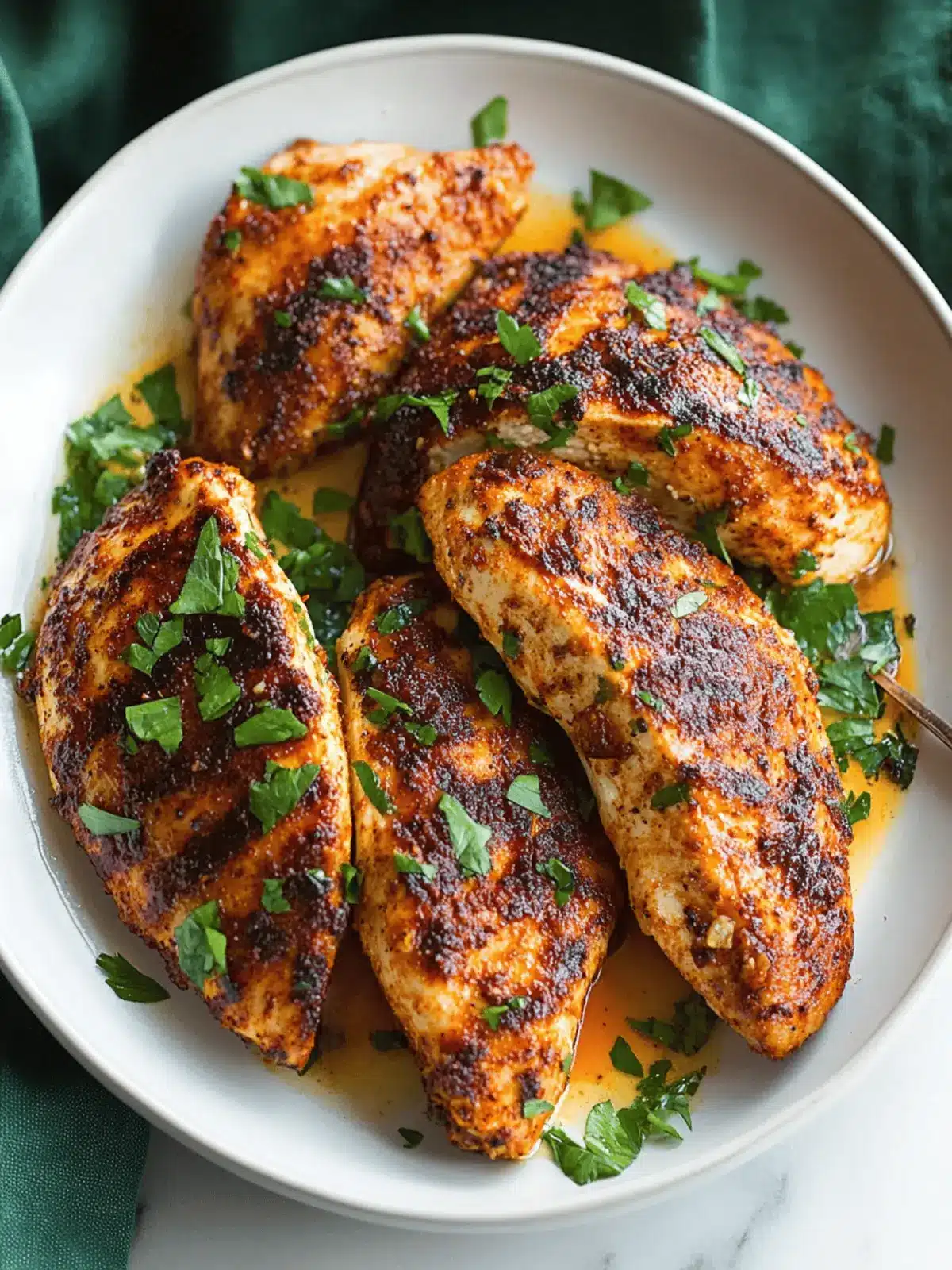 Blackened Chicken Bliss – Quick Cajun Flavor in 25 Minutes 3 Blackened Chicken