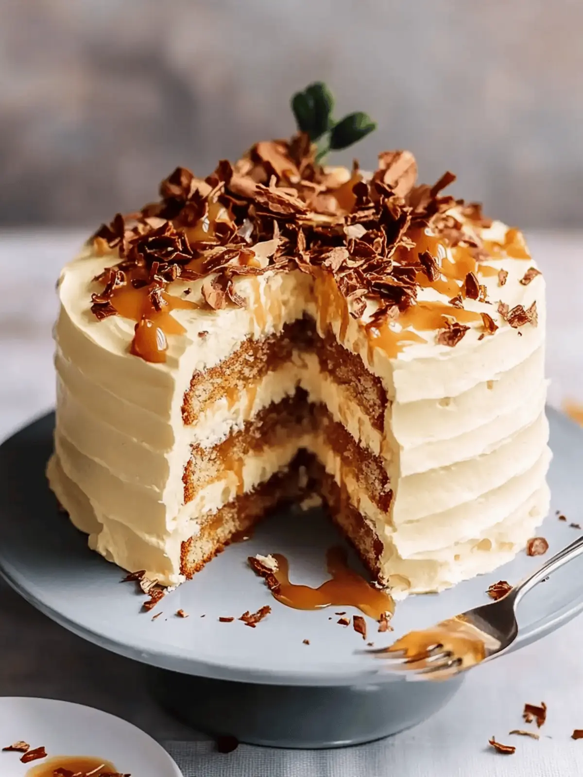 Caramel Cloud Cake: A Heavenly Delight