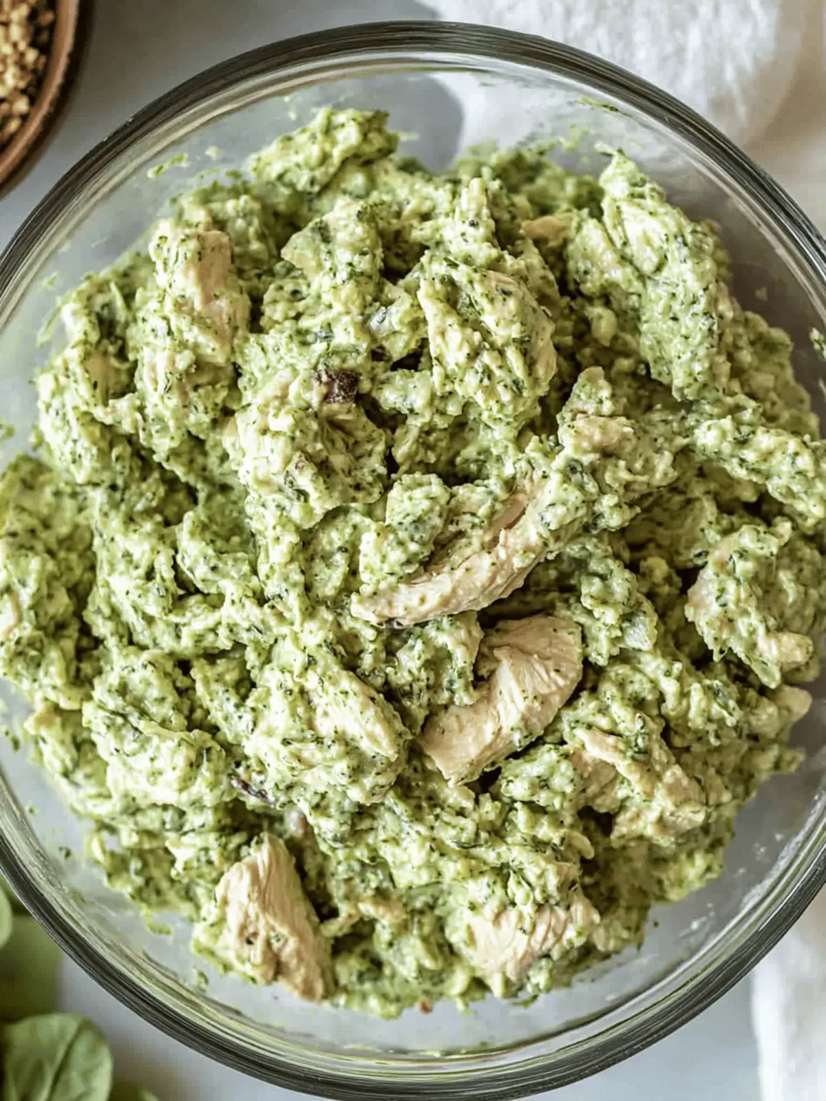 Healthy Green Goddess Chicken Salad Ready in 10 Minutes 5 Healthy Green Goddess Chicken Salad (High-Protein)