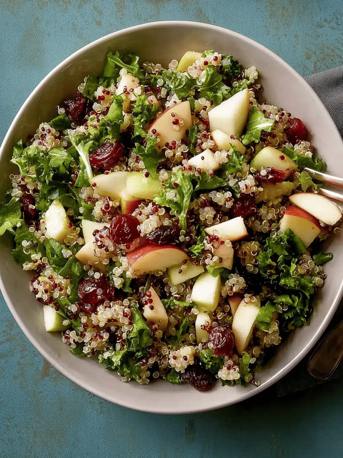 Cranberry Apple Quinoa Salad for a Boost of Fall Flavor 2 Cranberry Apple Quinoa Salad