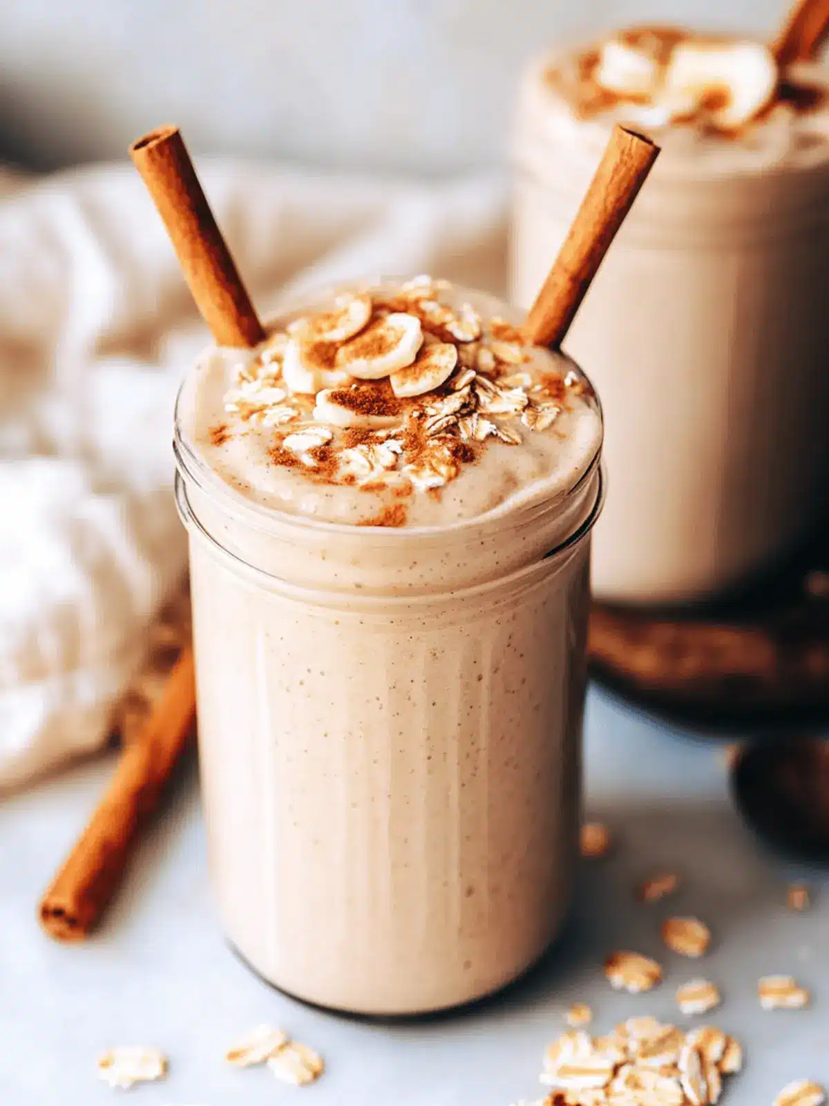 Delicious Oatmeal Smoothie: Your Creamy High-Protein Boost 3 Oatmeal Smoothie