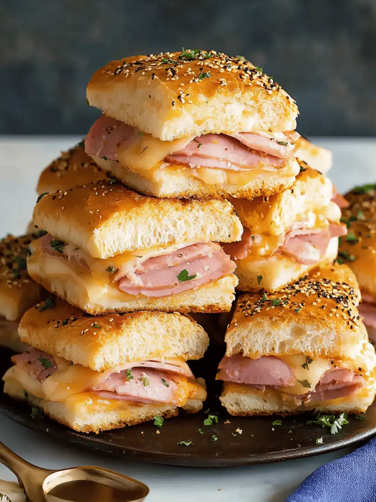 Heavenly Ham and Cheese Sliders Everyone Will Devour 4 Ham and Cheese Sliders