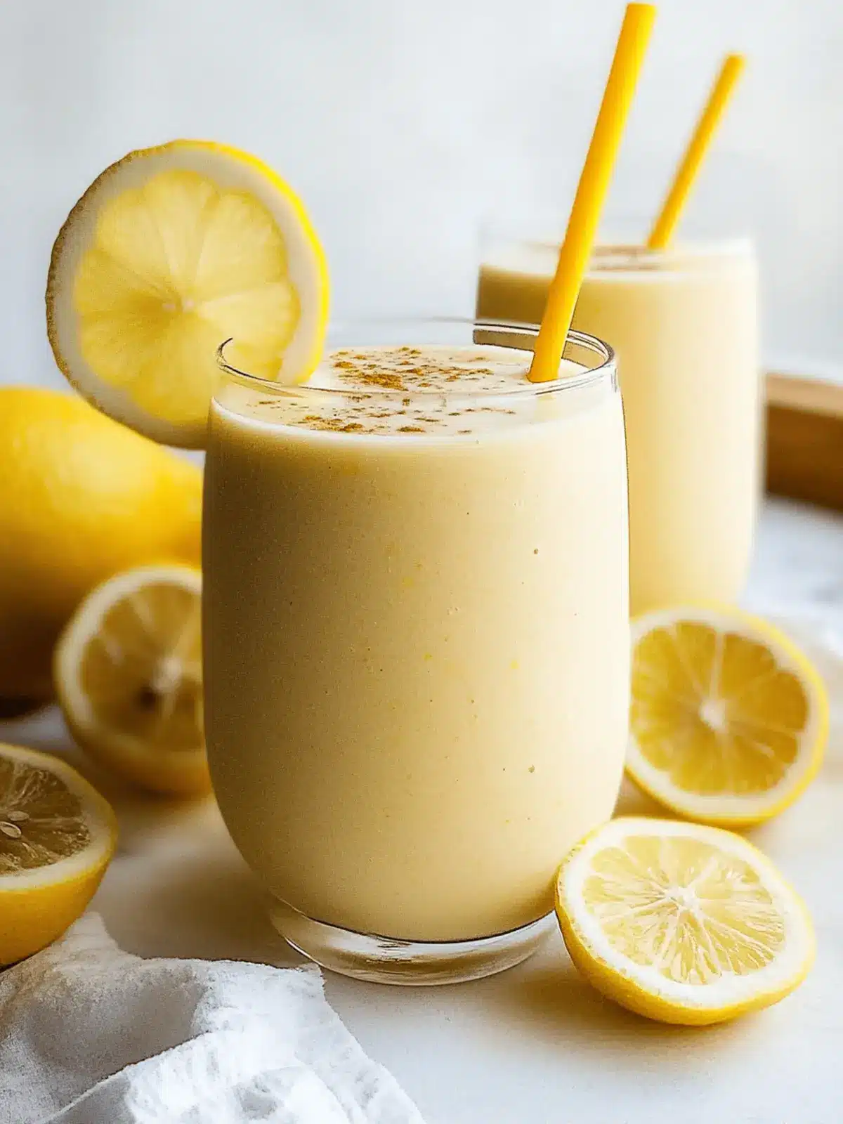 Deliciously Creamy Lemon Smoothie for a Refreshing Boost 2 Lemon Smoothie