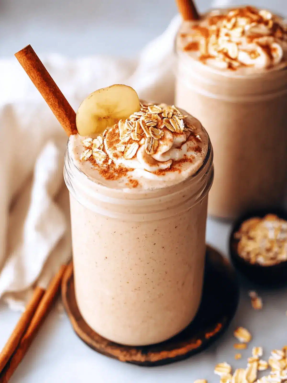 Delicious Oatmeal Smoothie: Your Creamy High-Protein Boost 5 Oatmeal Smoothie