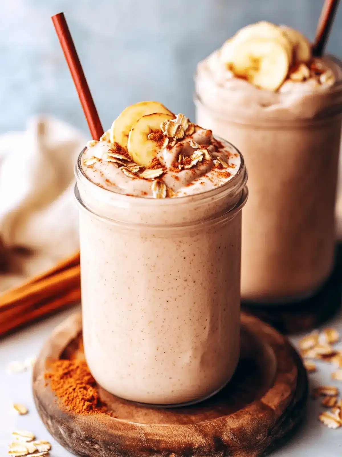 Delicious Oatmeal Smoothie: Your Creamy High-Protein Boost 2 Oatmeal Smoothie