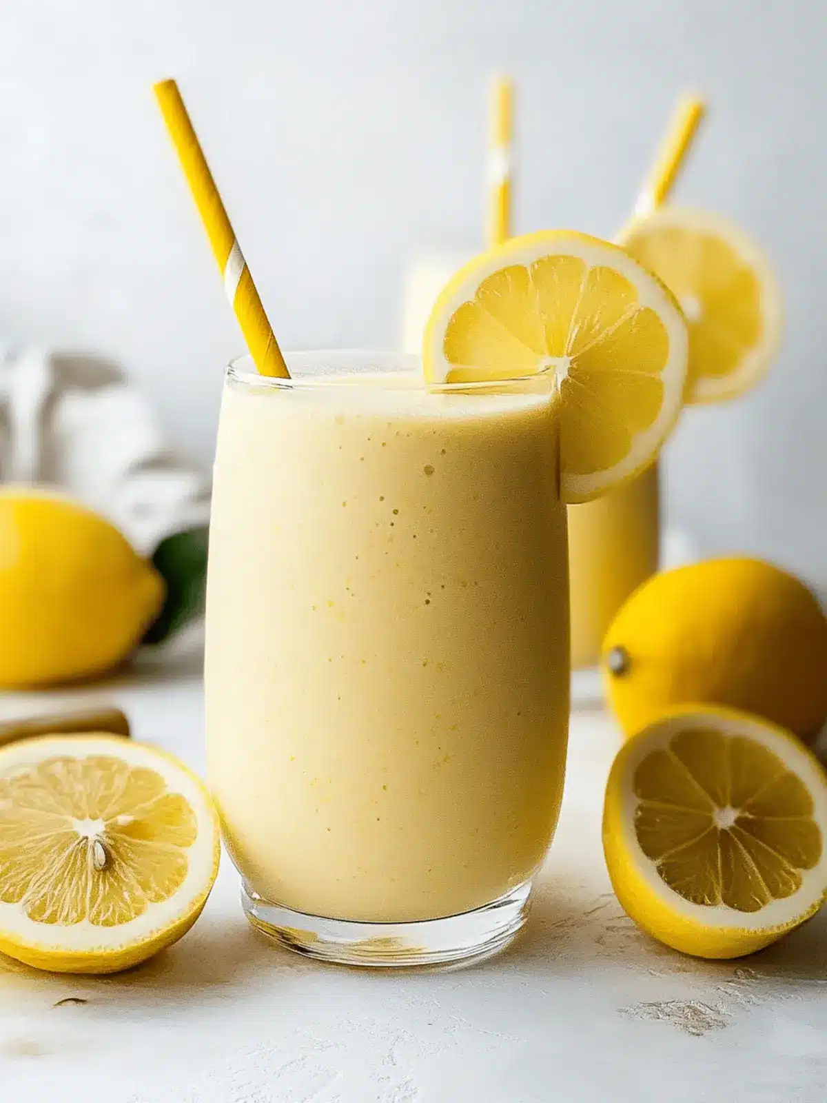 Deliciously Creamy Lemon Smoothie for a Refreshing Boost 5 Lemon Smoothie