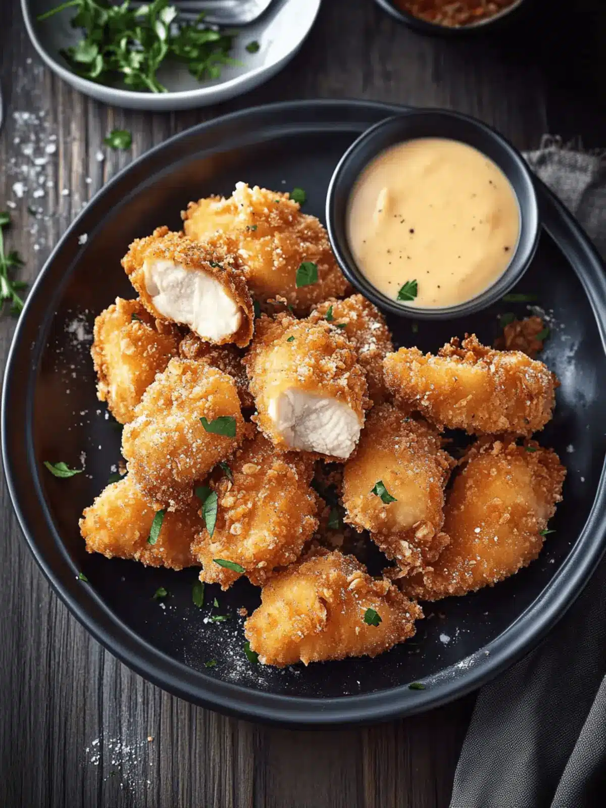 The Best Crispy Baked Chicken Goujons