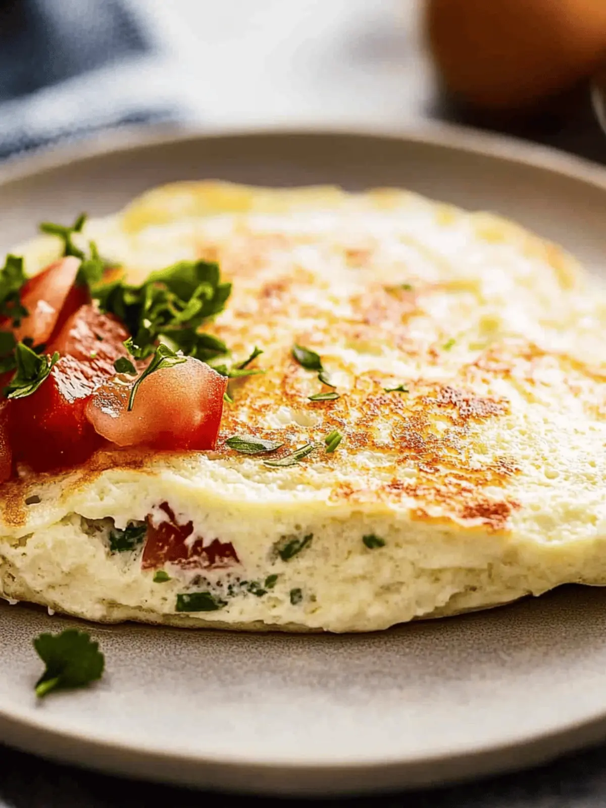 Heavenly Fluffy Egg White Omelette: A Soufflé-Style Delight 2 Fluffy Egg White Omelette (Soufflé-style)