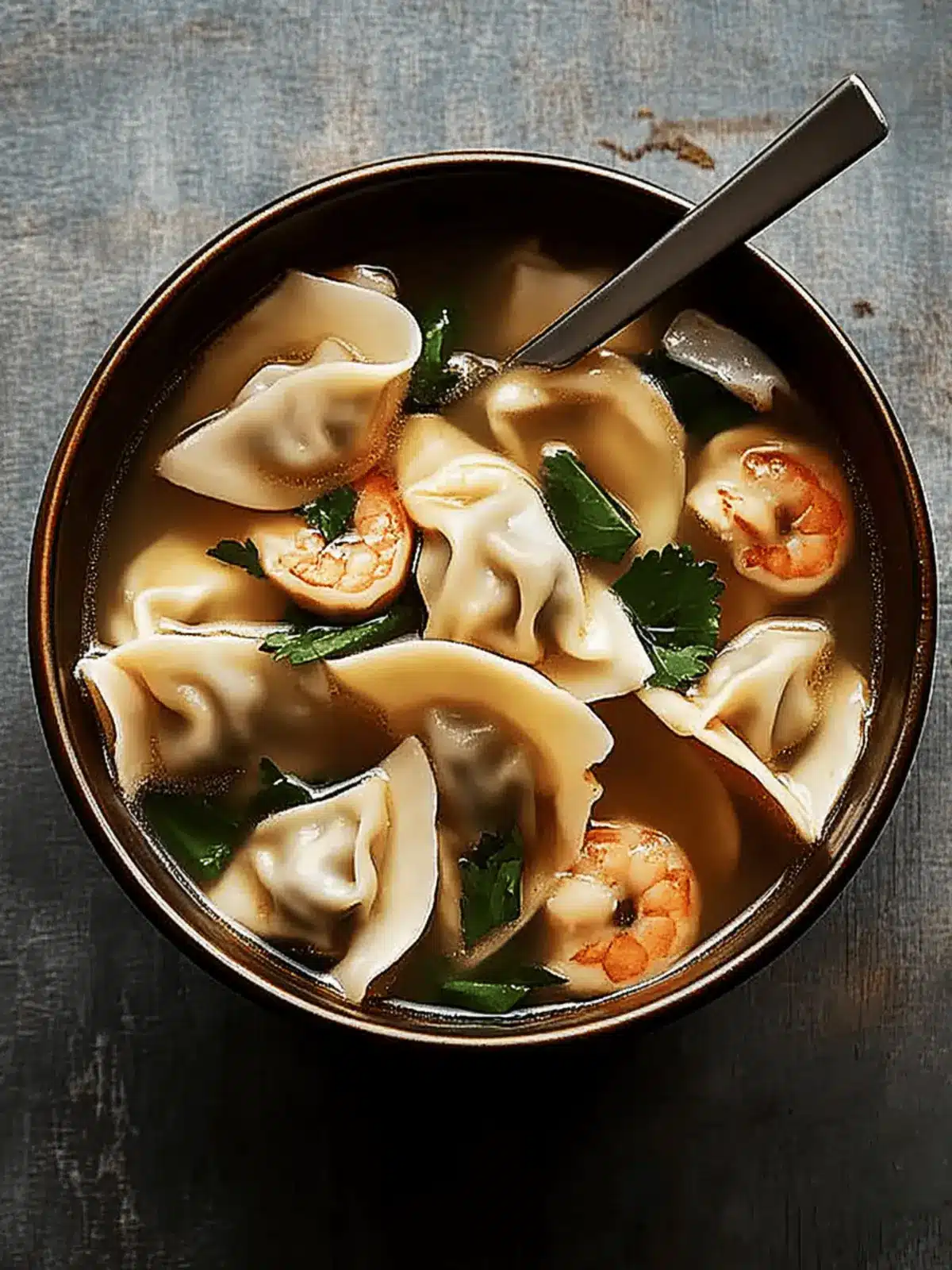 Copycat PF Chang's Wonton Soup