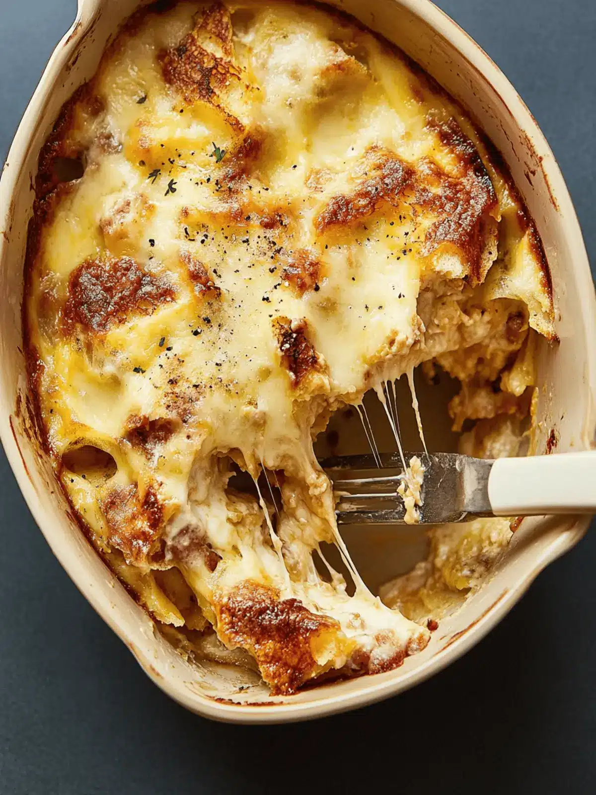 Croque Monsieur Breakfast Casserole