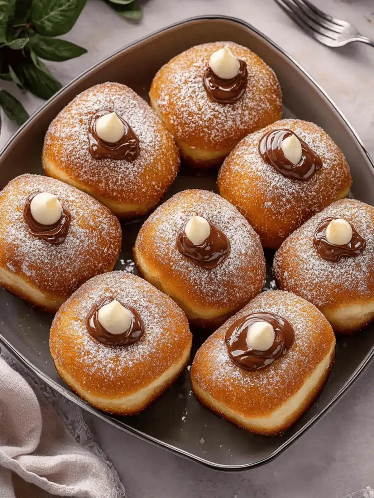 Milk Bread Nutella Donuts That Melt in Your Mouth 5 Milk Bread Nutella Donuts