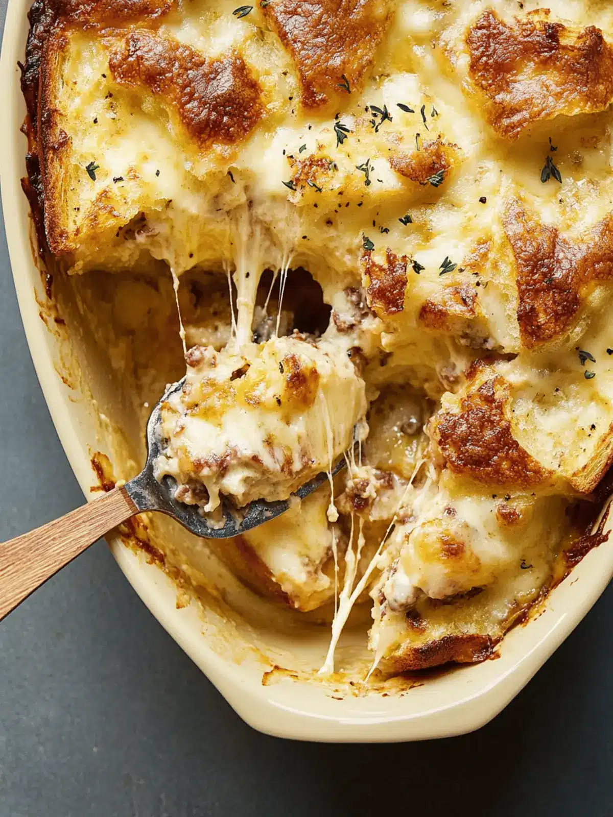 Croque Monsieur Breakfast Casserole