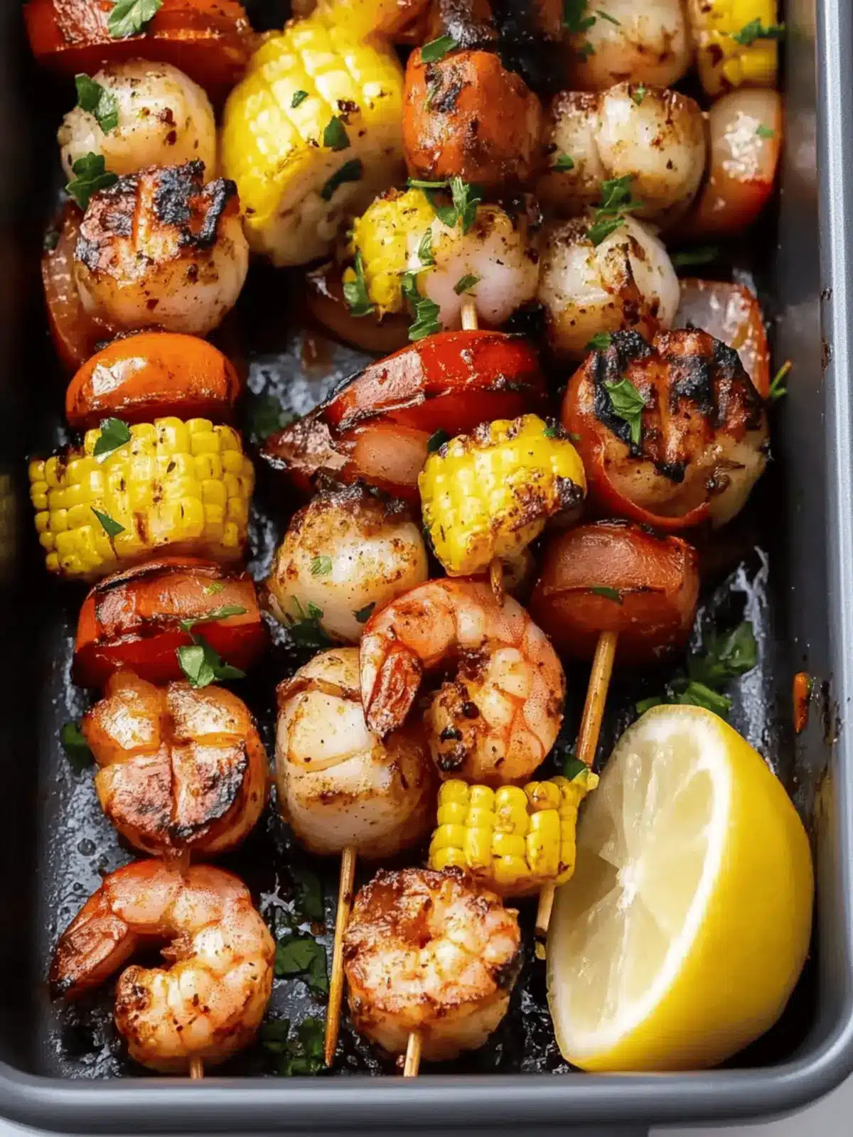 Easy 30-Minute Seafood Boil Kabobs