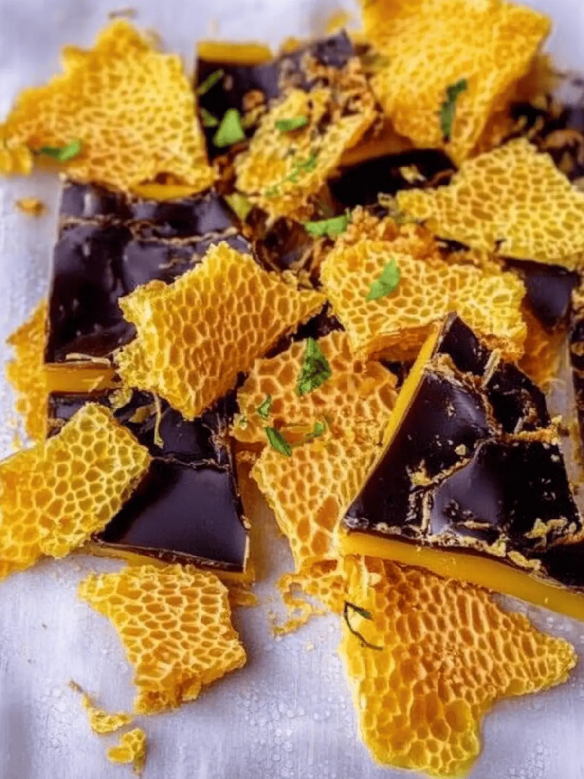 Sponge Toffee (Honeycomb Toffee)
