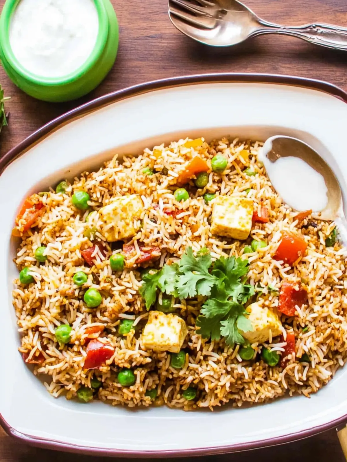 Easy Vegetarian Paneer Biryani Recipe