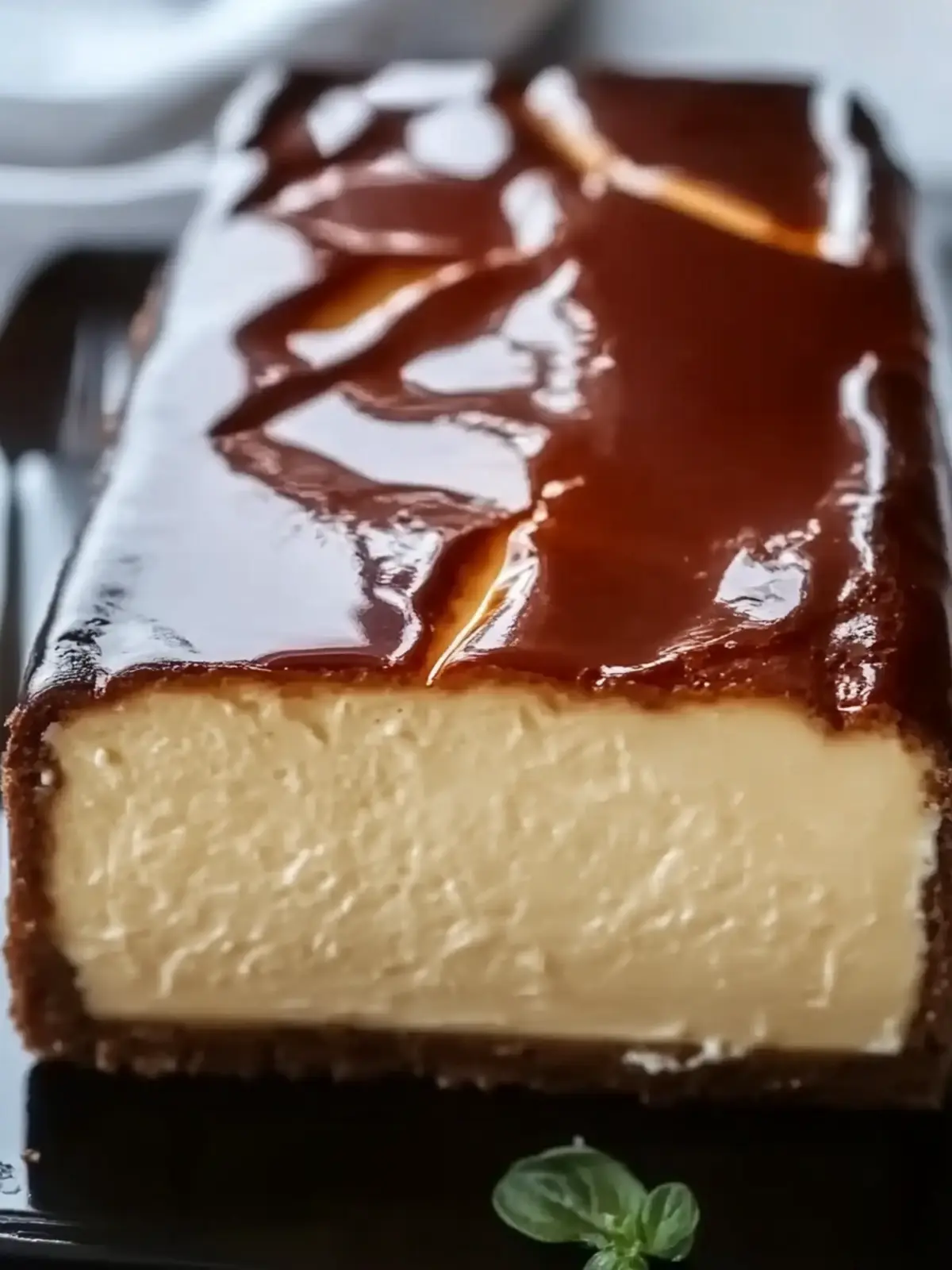 Simple Burnt Basque Cheesecake in a Loaf Pan for Delightful Desserts
