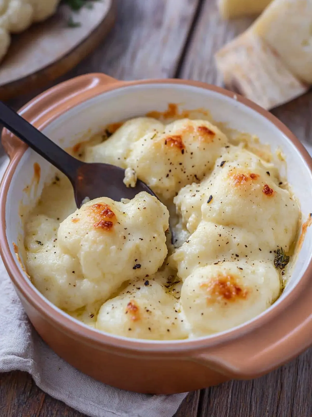 Gluten Free Cauliflower Cheese