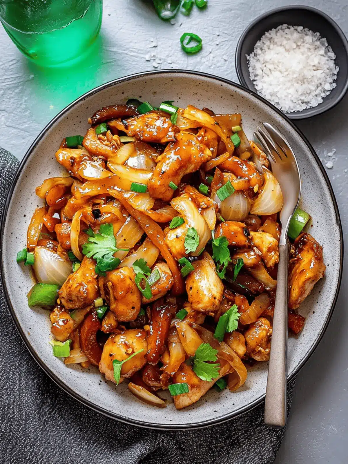 Quick Chicken Thigh Stir Fry