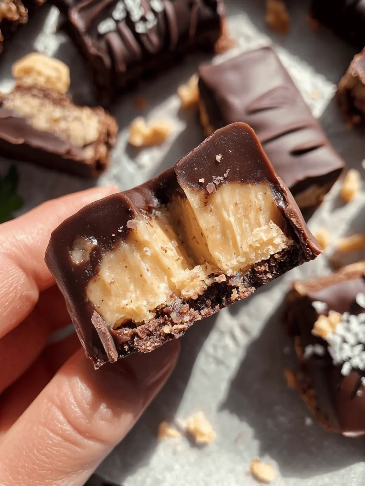 Homemade Protein Snickers Bars: A Tasty Paleo, Vegan Treat 3 Homemade Protein Snickers Bars (Paleo, Vegan)
