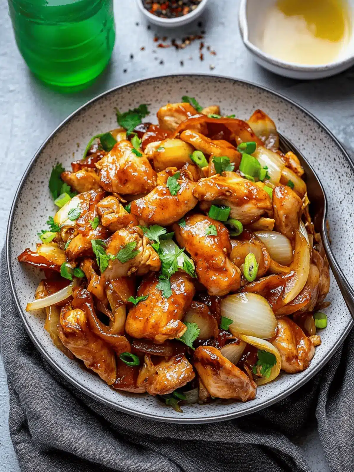 Quick Chicken Thigh Stir Fry