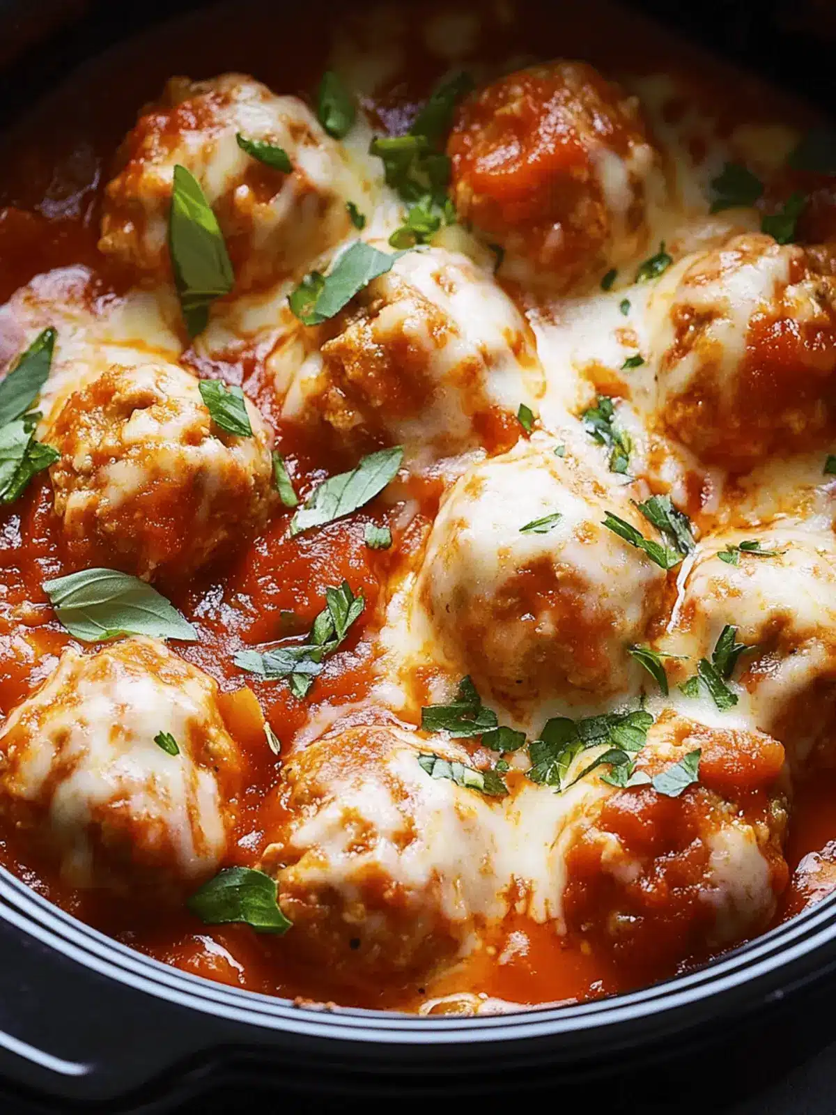 Recipe: Slow Cooker Chicken Parm Meatballs