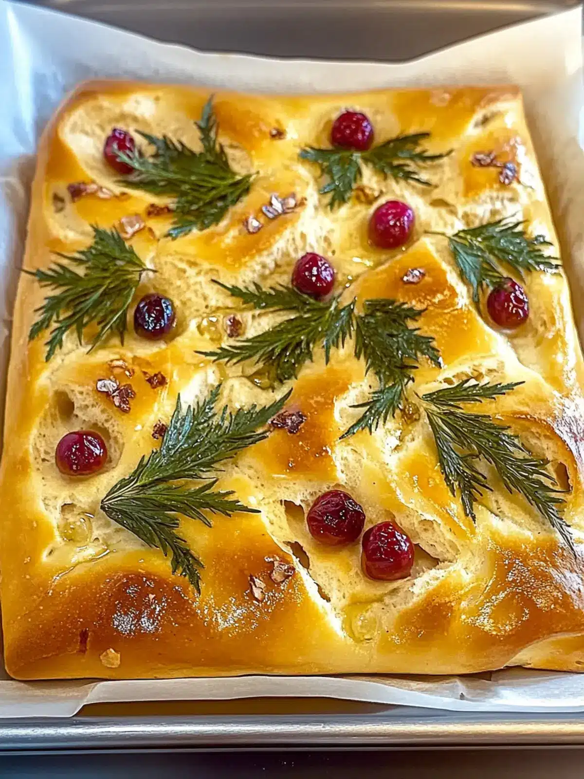 Christmas Focaccia