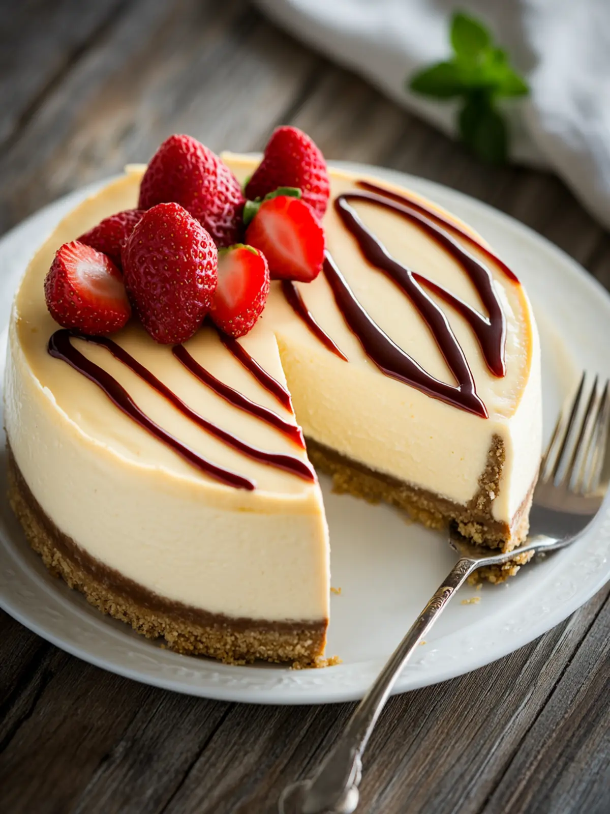 Classic New York-Style Cheesecake Recipe
