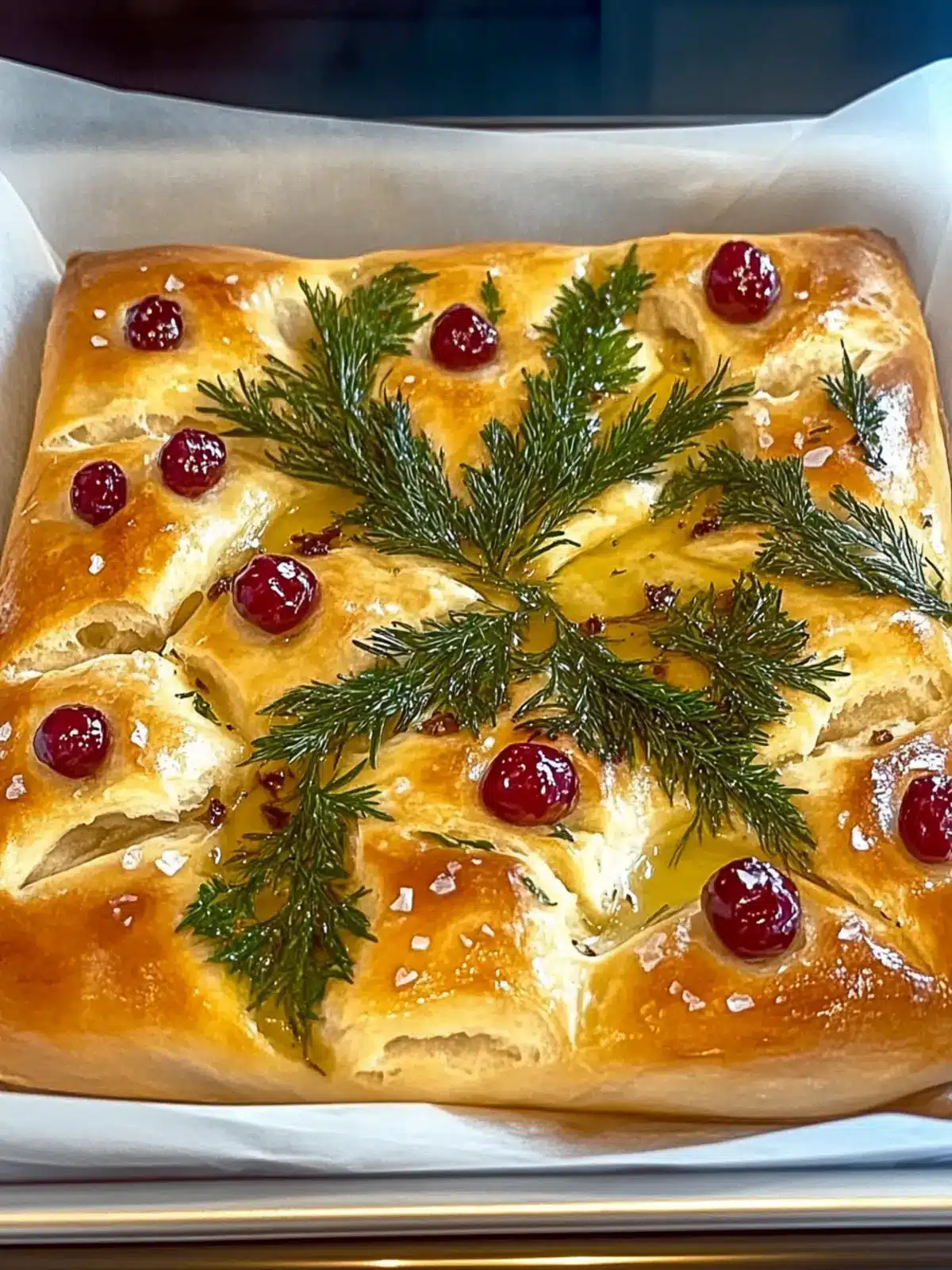 Christmas Focaccia