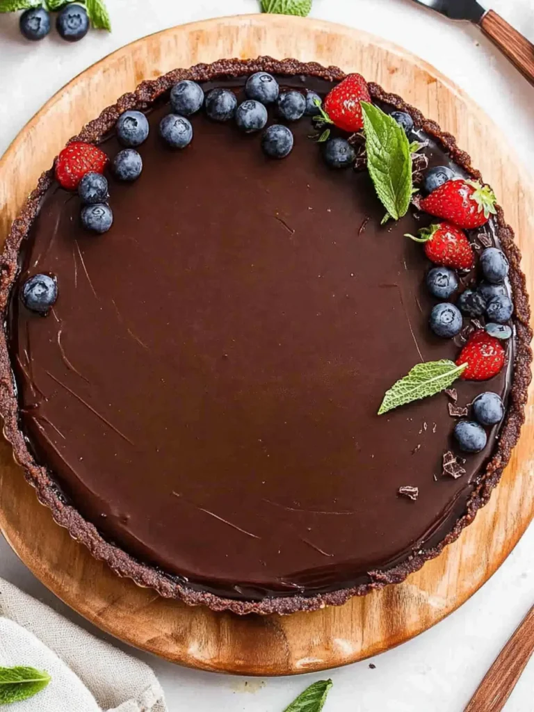 French Chocolate Ganache Tart