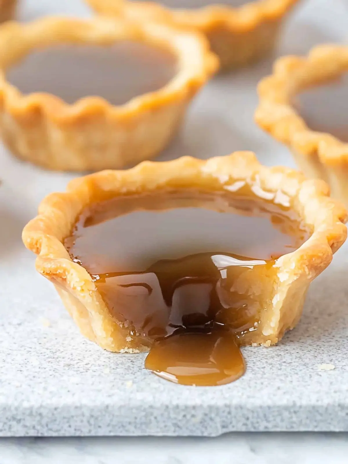 Mini Butterscotch Tartlets
