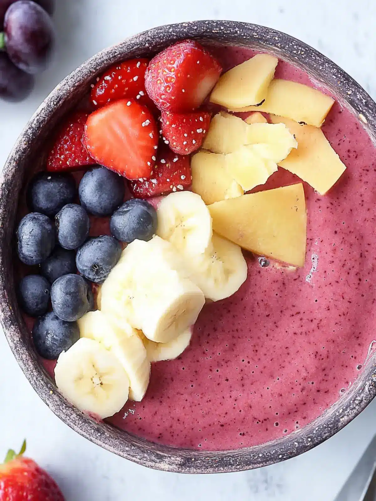 How to make a thick smoothie bowl