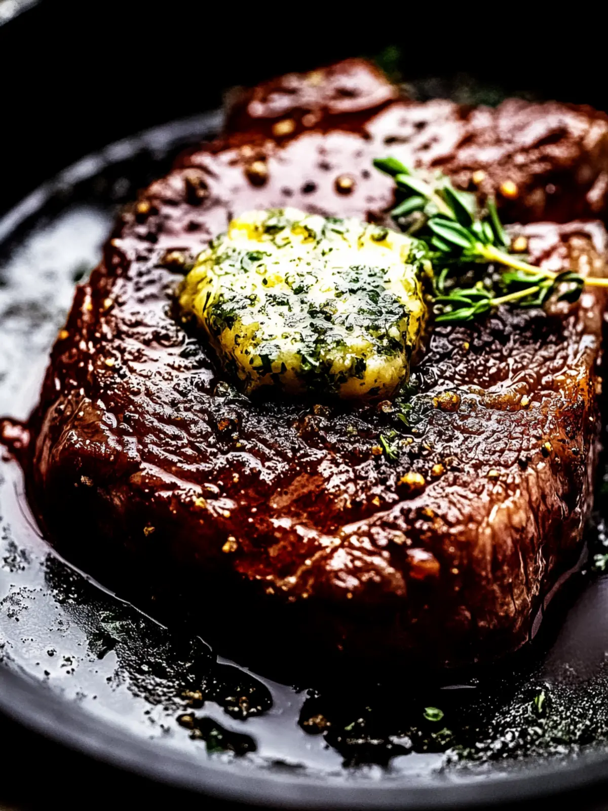 Sous Vide Ribeye Steak (with Compound Butter!!!)