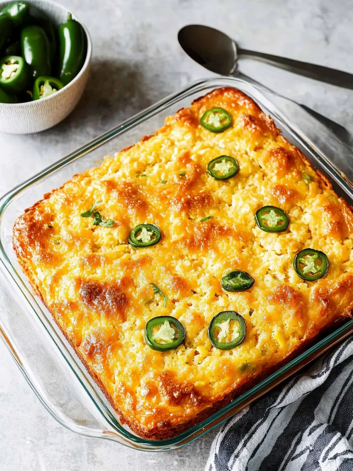 Jalapeño Cheddar Cornbread