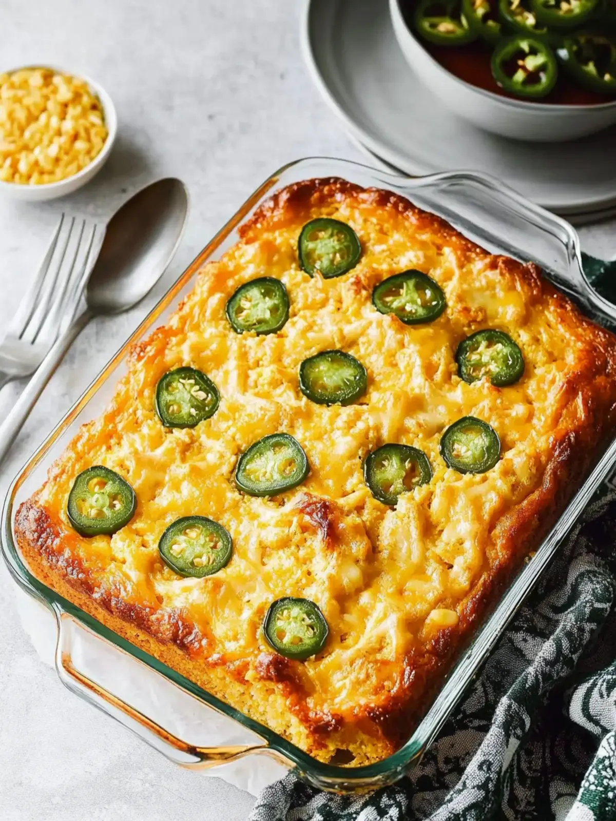 Jalapeño Cheddar Cornbread