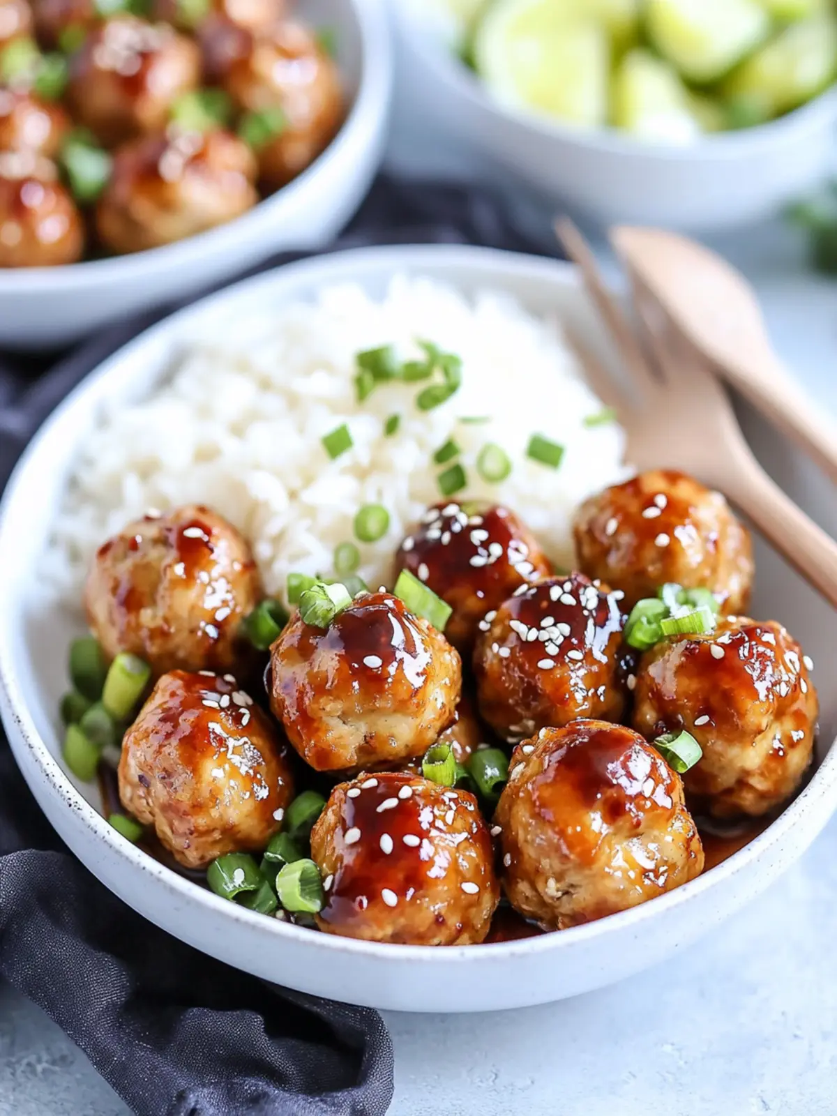 Teriyaki Pineapple Chicken Meatballs (Better than Costco)