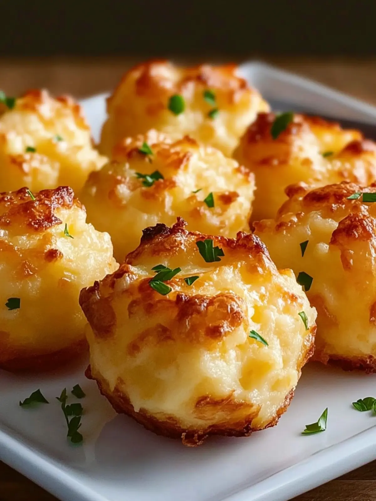 Creative Leftover Mashed Potato Cheese Puffs
