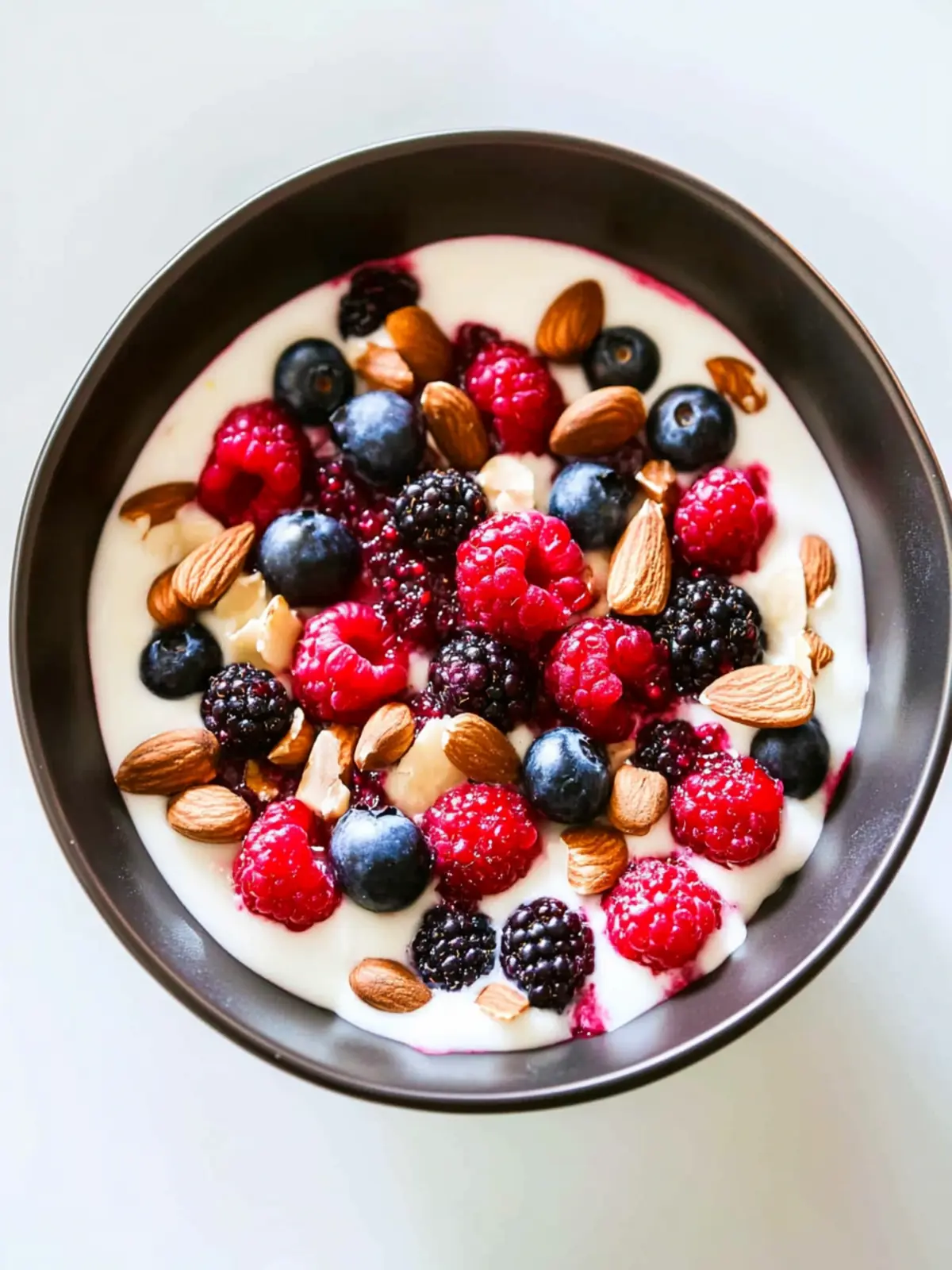 Yogurt with Berries and Nuts | Easy Breakfast Idea